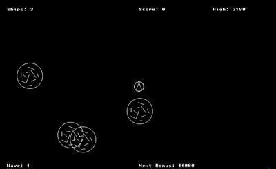 Asteriods - Screenshot - Gameplay Image