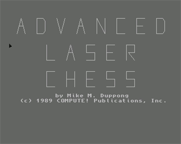 Advanced Laser Chess - Screenshot - Game Title Image