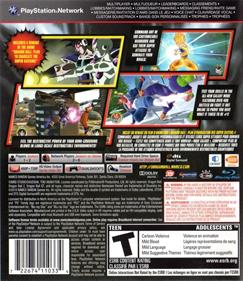 Dragon Ball: Raging Blast 2 - Box - Back Image