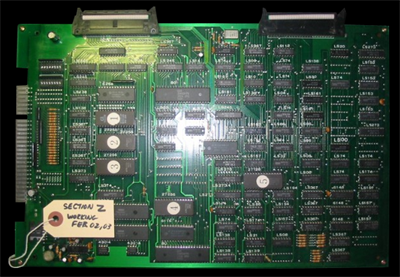 Section-Z - Arcade - Circuit Board Image