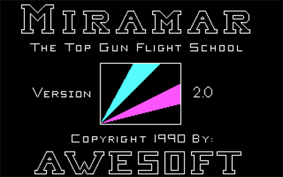 Miramar: Jet Fighter Simulator - Screenshot - Game Title Image