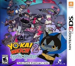 Yo-kai Watch 2: Psychic Specters - Box - Front Image