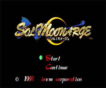 Sol Moonarge - Screenshot - Game Title Image