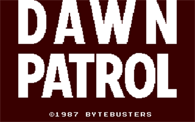Dawn Patrol (Bytebusters) - Screenshot - Game Title Image