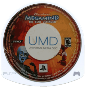 Megamind: The Blue Defender - Disc Image