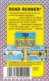 Road Runner - Box - Back Image