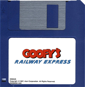 Goofy's Railway Express - Fanart - Disc