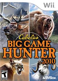 Cabela's Big Game Hunter 2010 - Box - Front Image