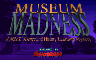 Museum Madness - Screenshot - Game Title Image
