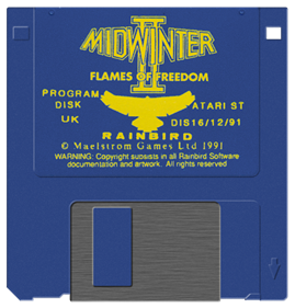 Midwinter II: Flames of Freedom - Fanart - Disc Image