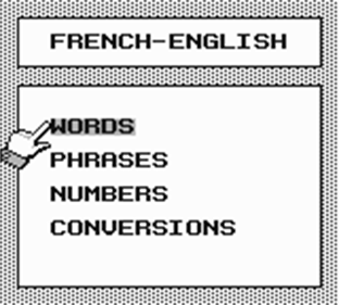 Berlitz French Translator - Screenshot - Game Select Image
