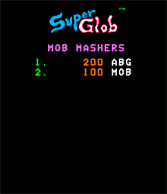 The Glob - Screenshot - High Scores Image