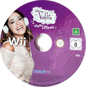 Disney Violetta: Rhythm & Music - Disc Image
