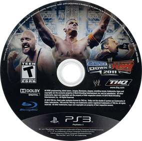 WWE SmackDown vs. Raw 2011 - Disc Image