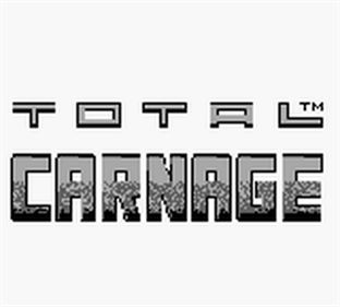 Total Carnage - Screenshot - Game Title Image