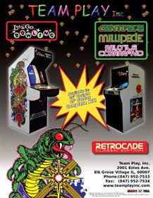 Centipede / Millipede / Missile Command / Let's Go Bowling - Advertisement Flyer - Front Image