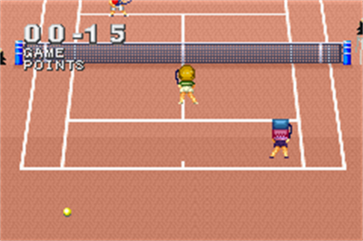 Family Tennis Advance - Screenshot - Gameplay Image