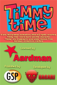 Timmy Time - Screenshot - Game Title Image