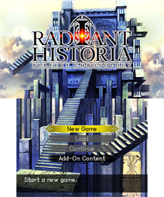 Radiant Historia: Perfect Chronology - Screenshot - Game Title Image