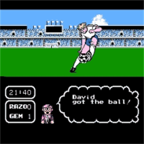 Tecmo Cup: Soccer Game - Screenshot - Gameplay Image