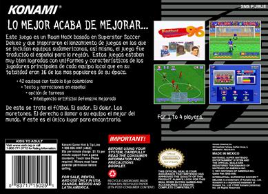 Futbol Colombiano 96 - Fanart - Box - Back