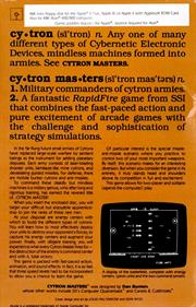 Cytron Masters - Box - Back