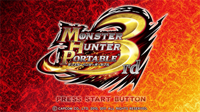 Monster Hunter Portable 3rd - Screenshot - Game Title Image