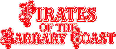 Pirates of the Barbary Coast - Clear Logo Image