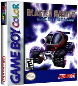 Blaster Master: Enemy Below - Box - 3D Image