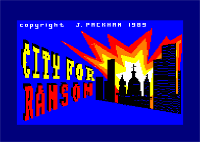 City for Ransom - Screenshot - Game Title Image