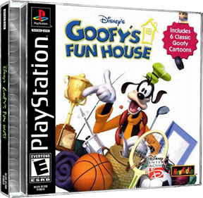 Disney's Goofy's Fun House - Box - 3D Image