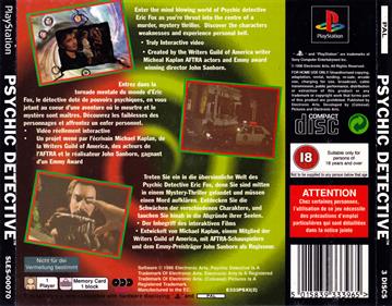 Psychic Detective - Box - Back Image