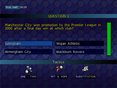 Championship Manager Quiz - Screenshot - Gameplay Image