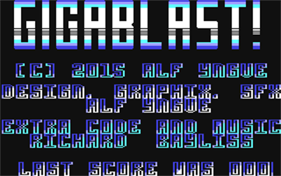 Gigablast! - Screenshot - Game Title Image