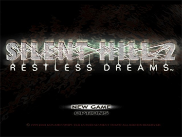 Silent Hill 2: Restless Dreams - Screenshot - Game Title Image