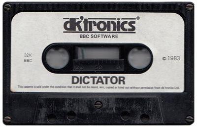 Dictator - Cart - Front Image