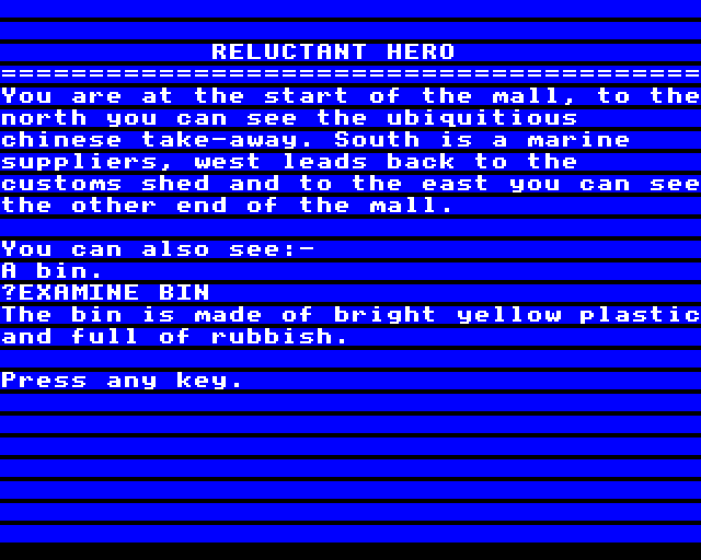 Reluctant Hero