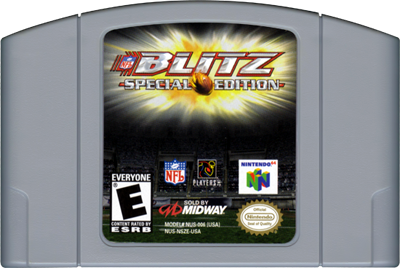 NFL Blitz: Special Edition - Cart - Front Image