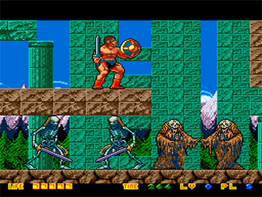 Rastan Saga II - Screenshot - Gameplay Image