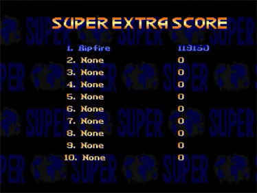 Final Fight GOLD: Super Extra - Screenshot - High Scores Image