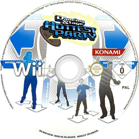 Dancing Stage: Hottest Party - Disc Image