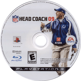 NFL Head Coach 09 - Disc Image