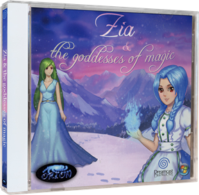 Zia & the Goddesses of Magic - Box - 3D Image