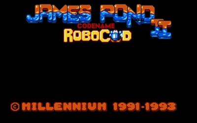 James Pond 2: Codename: RoboCod - Screenshot - Game Title Image