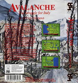 Avalanche: The Struggle for Italy - Box - Back Image