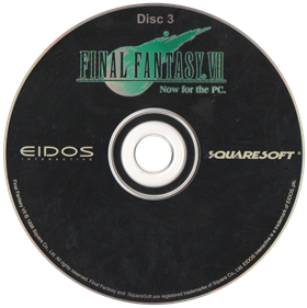 Final Fantasy VII - Disc Image