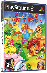 Kiddies Party Pack - Box - 3D Image