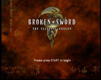 Broken Sword: The Sleeping Dragon - Screenshot - Game Title Image