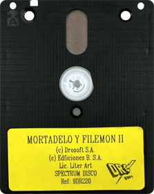 Mortadelo y Filemon II: Safari Callejero - Disc Image