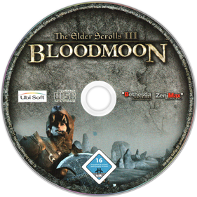 The Elder Scrolls III: Bloodmoon - Disc Image